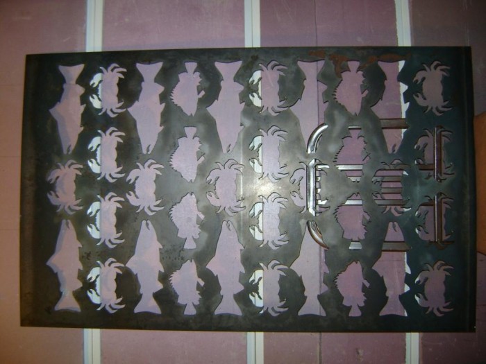 Typical Sheet of Cutouts