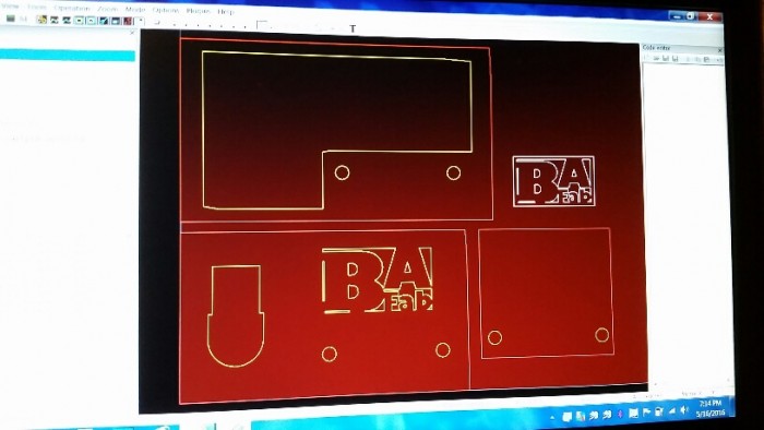 clipped corners on dxf file in SheetCam