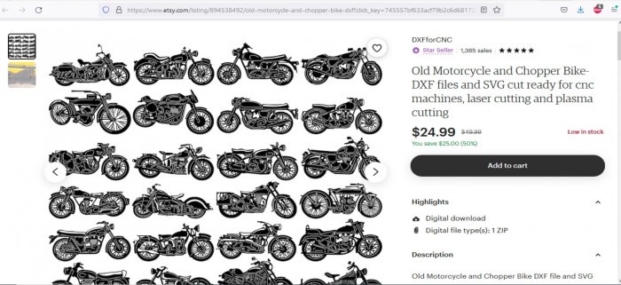 Vintage Motorcycle dxf file collection on Etsy.jpg